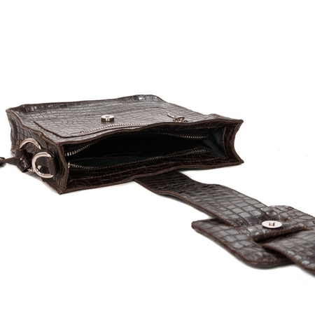 Torba Pilat Croco T06 Brązowa