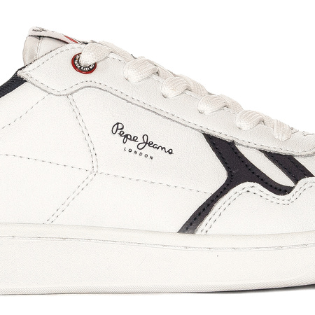 Pepe Jeans Sneakersy buty męskie Kore Britt M White Białe