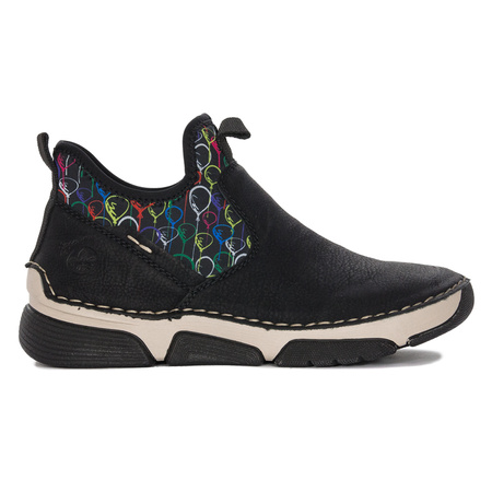 Rieker 45957-00 Black Low Shoes