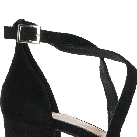 Sergio Leone women's Black MIC sandals
