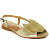 Maciejka Women's Gold Sandals