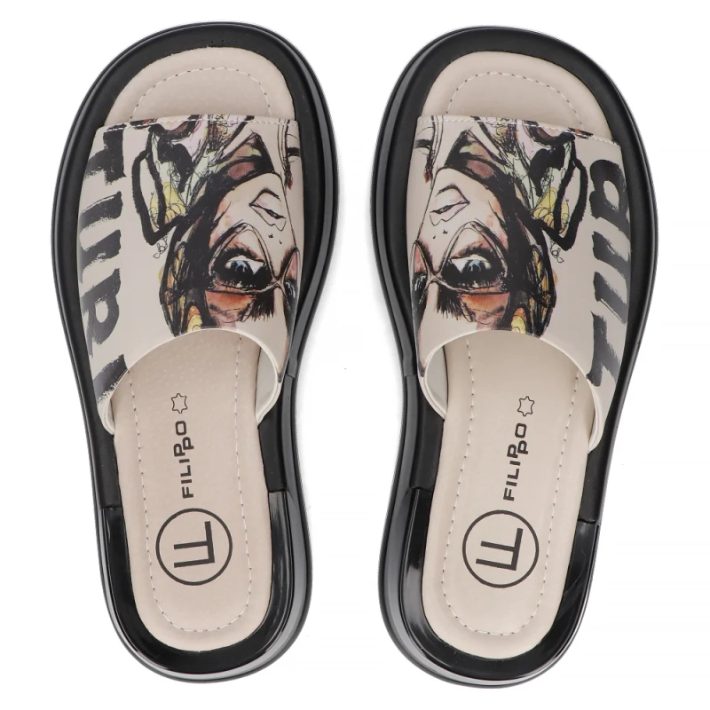 Women's Beige Flip-Flops