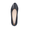 Rieker Women's Leather Heeled Pumps Black