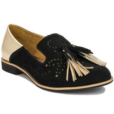 Maciejka 04484-01-00-5 Black Flat Shoes