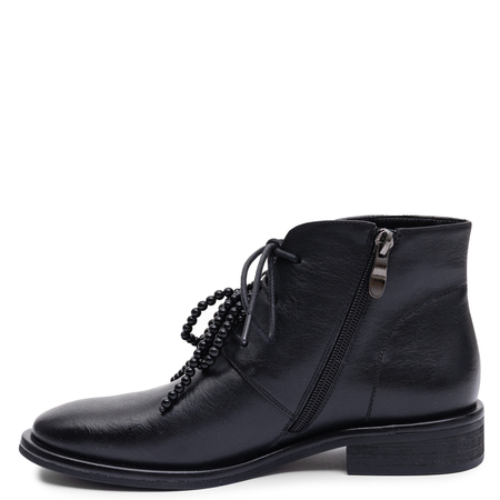 Maciejka Women's Leather Ankle Boots Black K7787-01/00-7