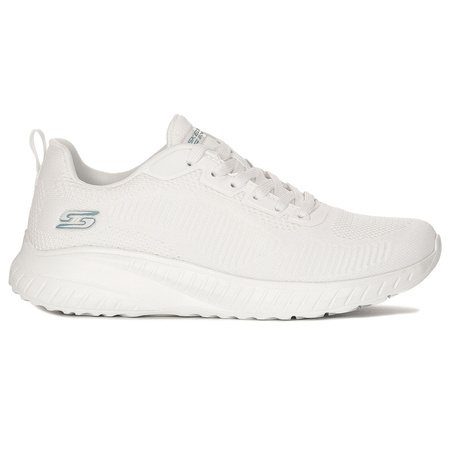 Skechers Sneakersy Damskie 117209-OFWT Białe