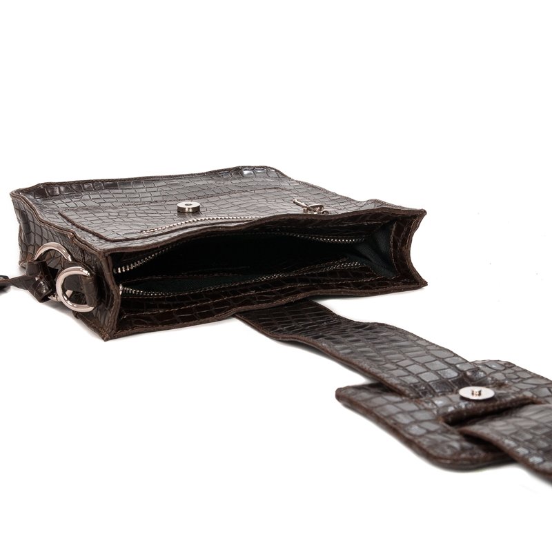 Torba Pilat Croco T06 Brązowa