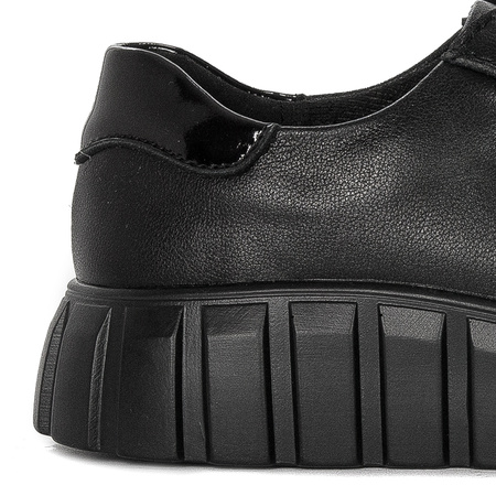 Filippo DP4138/23 BK Black women's Low Shoes