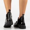 Filippo Black Women's Leather Warmed Boots