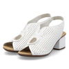 Rieker Women's White Sandals