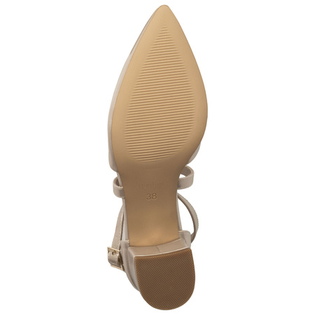 Sergio Leone Women's Gold Sandals