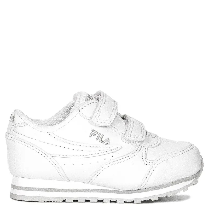 Fila buty dziecięce sneakersy Orbit Velcro Infants White Gray Violet