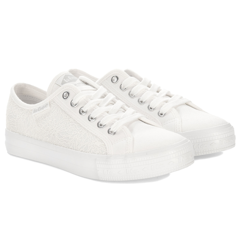 Lee Cooper Women's White Sneakers