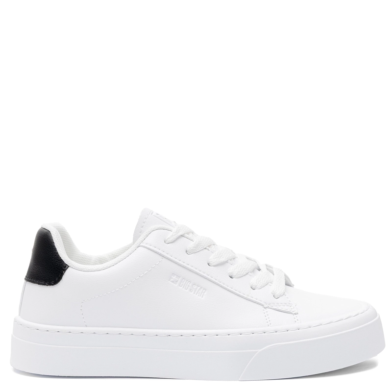 Big Star Minimalist Sneakers Women's Low-Top White TT274928-WHITE