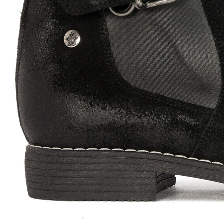 Maciejka Black Women's Suede Boots