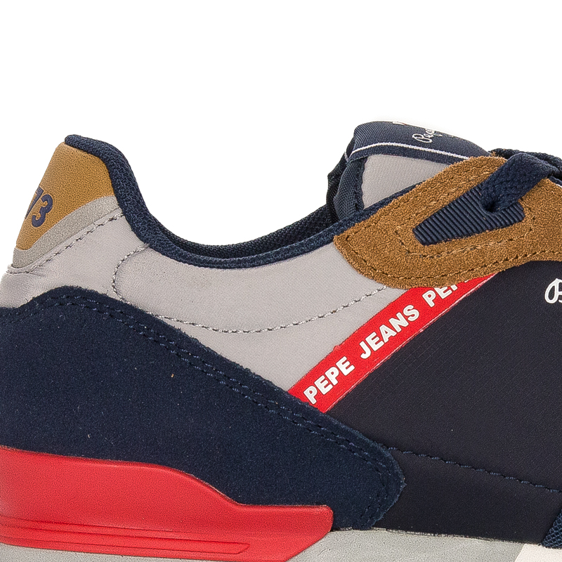 Pepe Jeans Sneakersy buty męskie London One Basic M Cognac