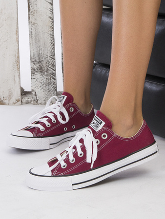 Converse Unisex All Star Unisex Maroon Trainers