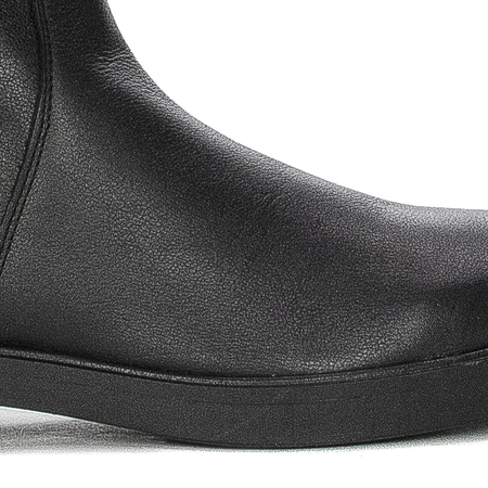 Maciejka 05755-01/00-7 Black Knee-High Boots