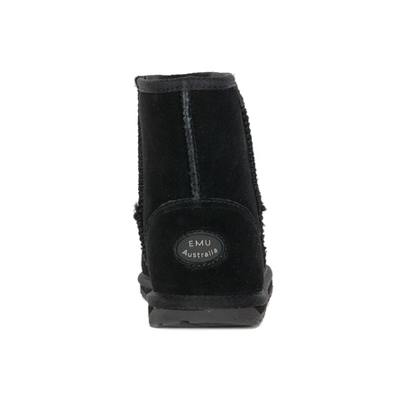 EMU Australia Black Wallaby Mini Teens T10103 Black