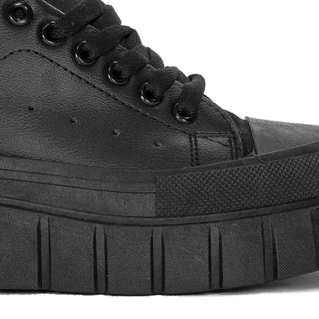 Women's Black Flat Shoes
