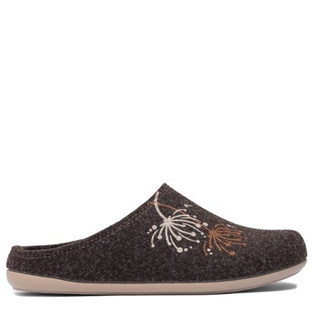 Inblu Women's Dark Brown Slippers