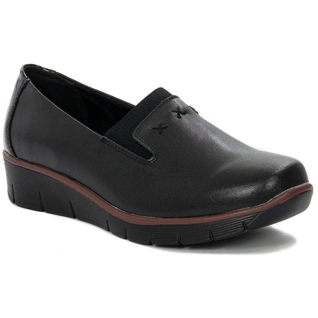 Filippo DP3160-22 BK Black Flat Shoes