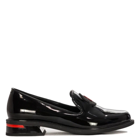 Filippo Black Flat Shoes DP3720/22 BK