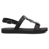 Filippo Women's Flat Sandals Black
