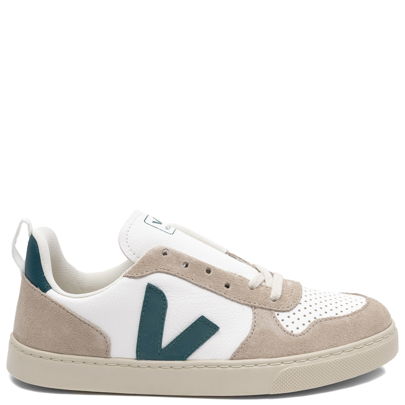 Veja Women's Leather White Brittany Almond Sneakers