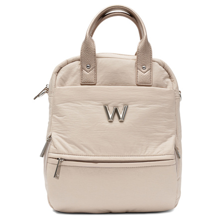 Wonders 2-In-1 City Backpack Large A4 Capacity Beige WB-52006-BEIG