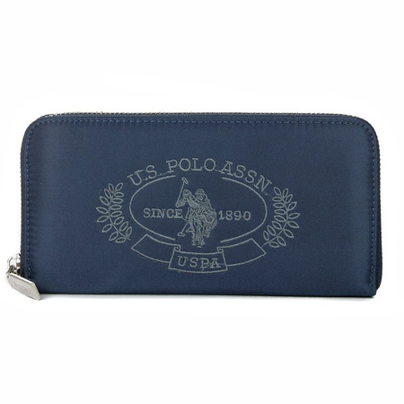 U.S. POLO ASSN. Springf L Zip Ard BEUPA5094WIP212 Navy Wallet