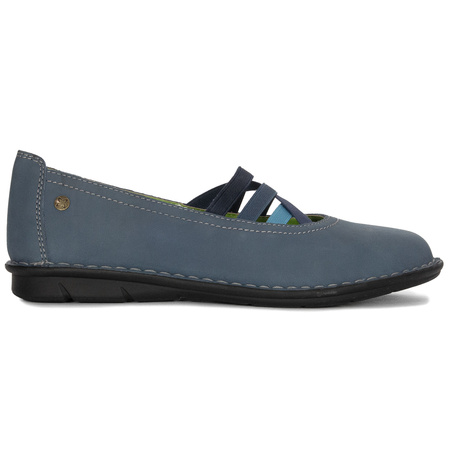 Maciejka Women's Half Shoes Leather Dark Blue