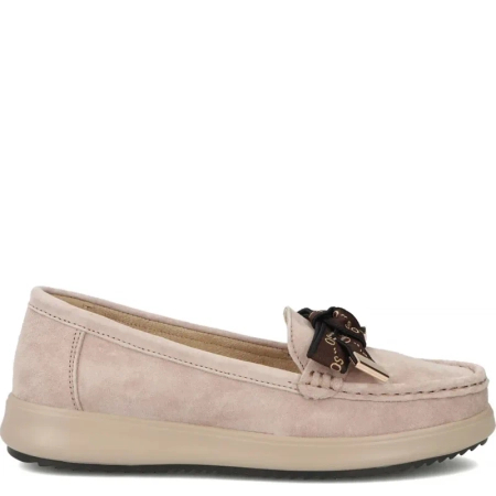 Filippo Beige Leather Shoes