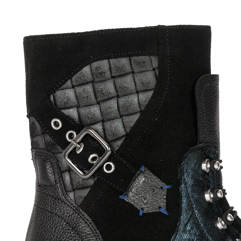 Maciejka 05582-01/00-7 Black Lace-Up Boots