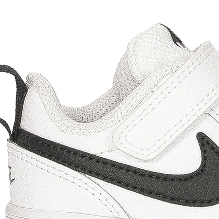 Nike Buty dziecięce niemowlęce Court Borough Low 2 (TDV) White/Black
