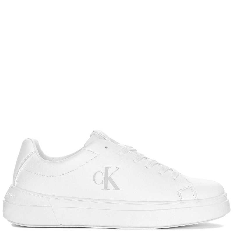 Calvin Klein Jeans Women's Platform Half Boots White