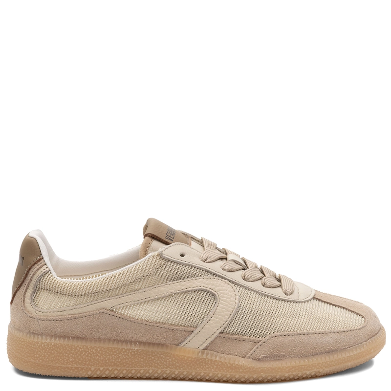 Verbenas Leather Sneakers Beige 9802451068CRU