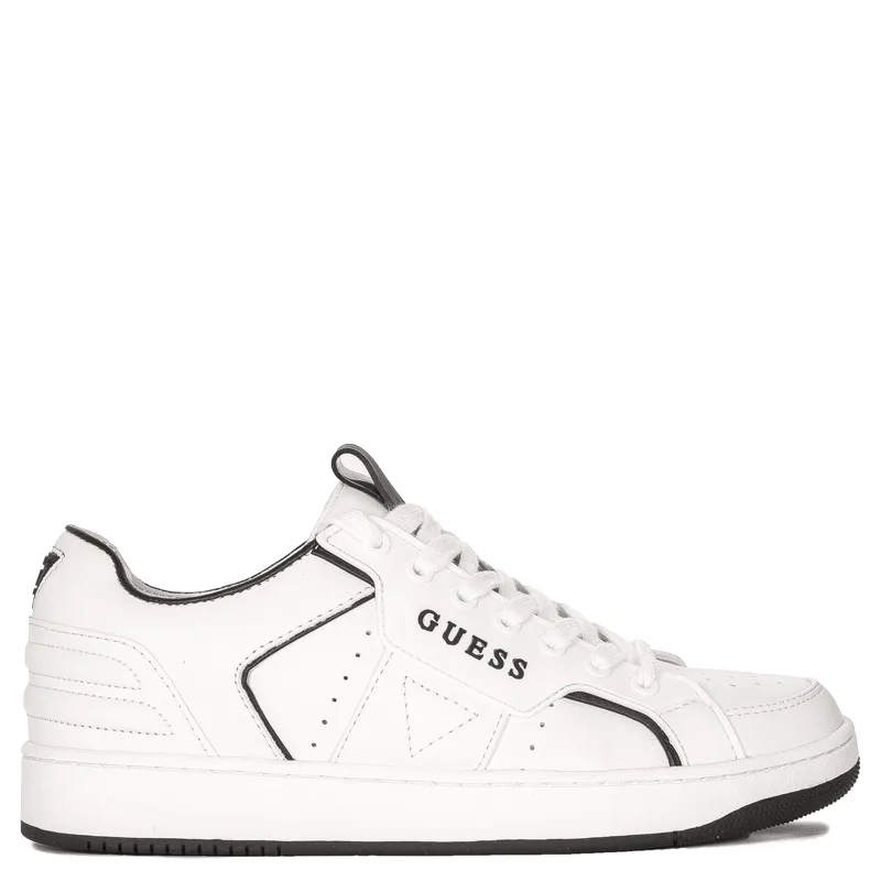 Guess Sneakersy damskie na platformie BIANQA WHITE białe