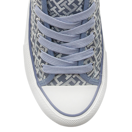 Tommy Hilfiger Damskie Trampki Niskie Denim