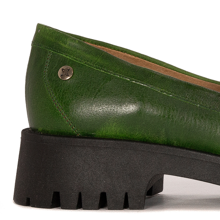 Maciejka Women's Green Shoes On Platform