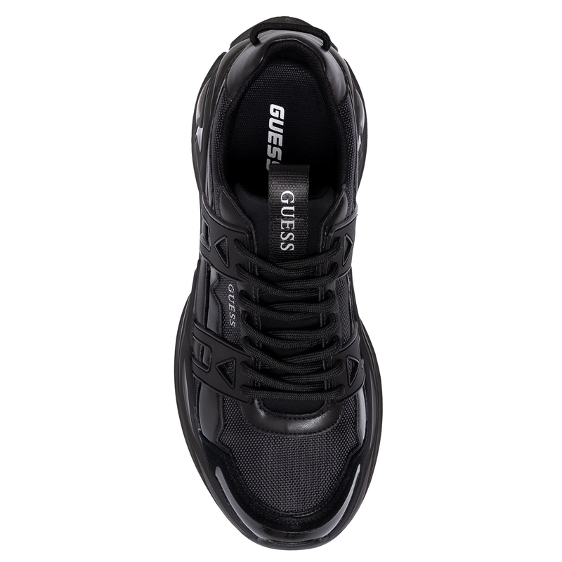 Guess Sneakersy Męskie Czarne