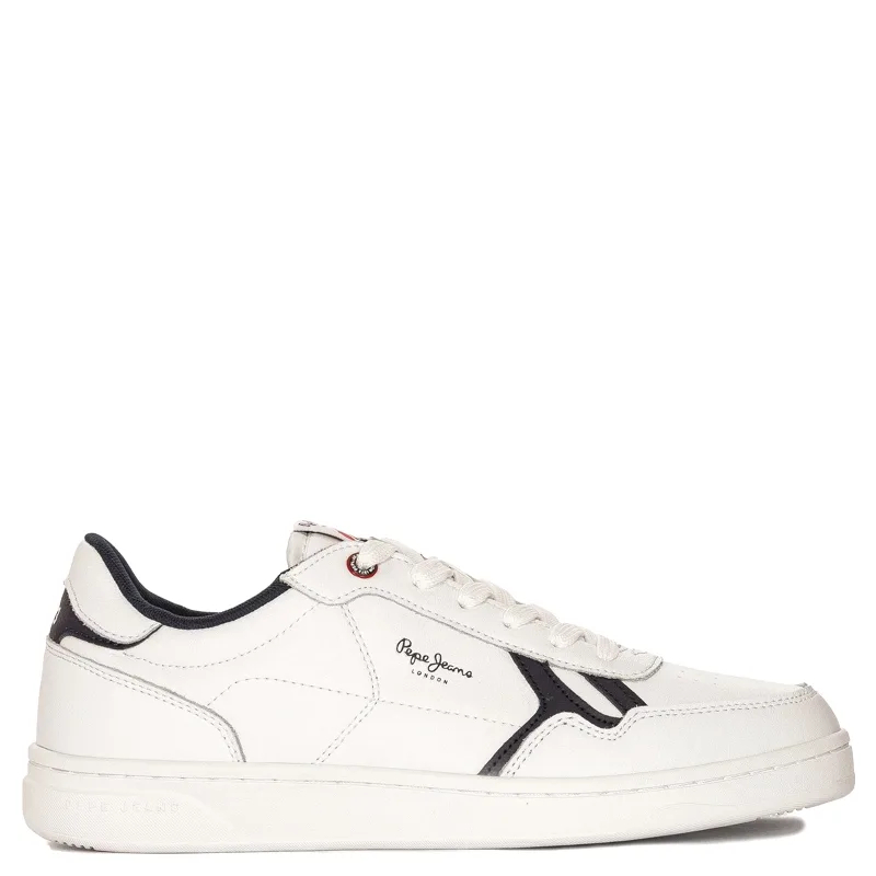 Pepe Jeans Sneakersy buty męskie Kore Britt M White Białe