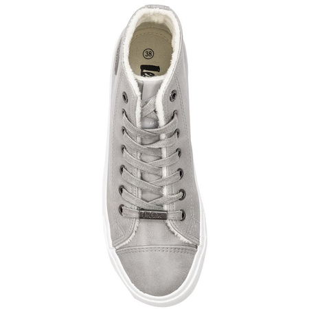 Trampki Lee Cooper LCJL-20-31-013 Popielate