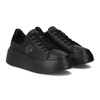Filippo Black Leather Sneakers