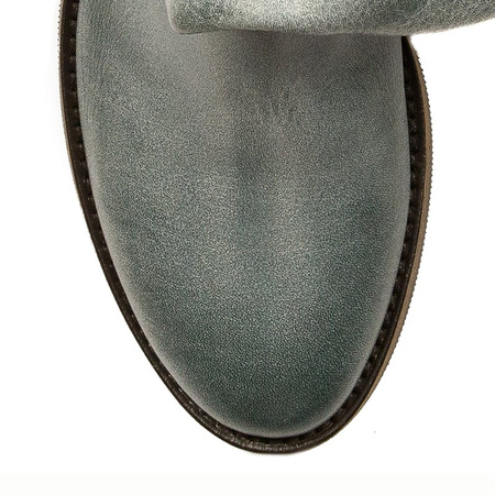 Maciejka 03954-09-00-0 Gray Knee-high Boots