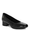 Maciejka Patent Leather Pumps Low Block Heel Black P7224-01/00-7
