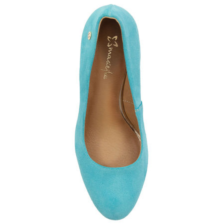 Maciejka Light Blue Pumps
