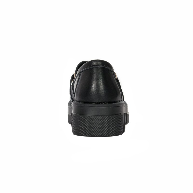 Półbuty Filippo DP3221-22 BK Black Czarne
