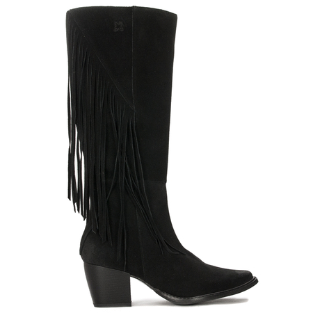 Maciejka 05774-01/00-6 Black Knee-High Boots