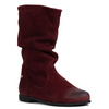 Maciejka Suede Knee-High Boots Slim Fit Burgundy 05057-30-00-6